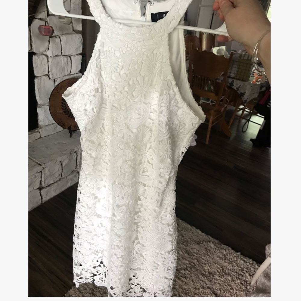 Lulus white dress